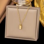 The Laxmi Mini Bar Necklace - Image 2