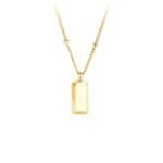 The Laxmi Mini Bar Necklace - Image 3