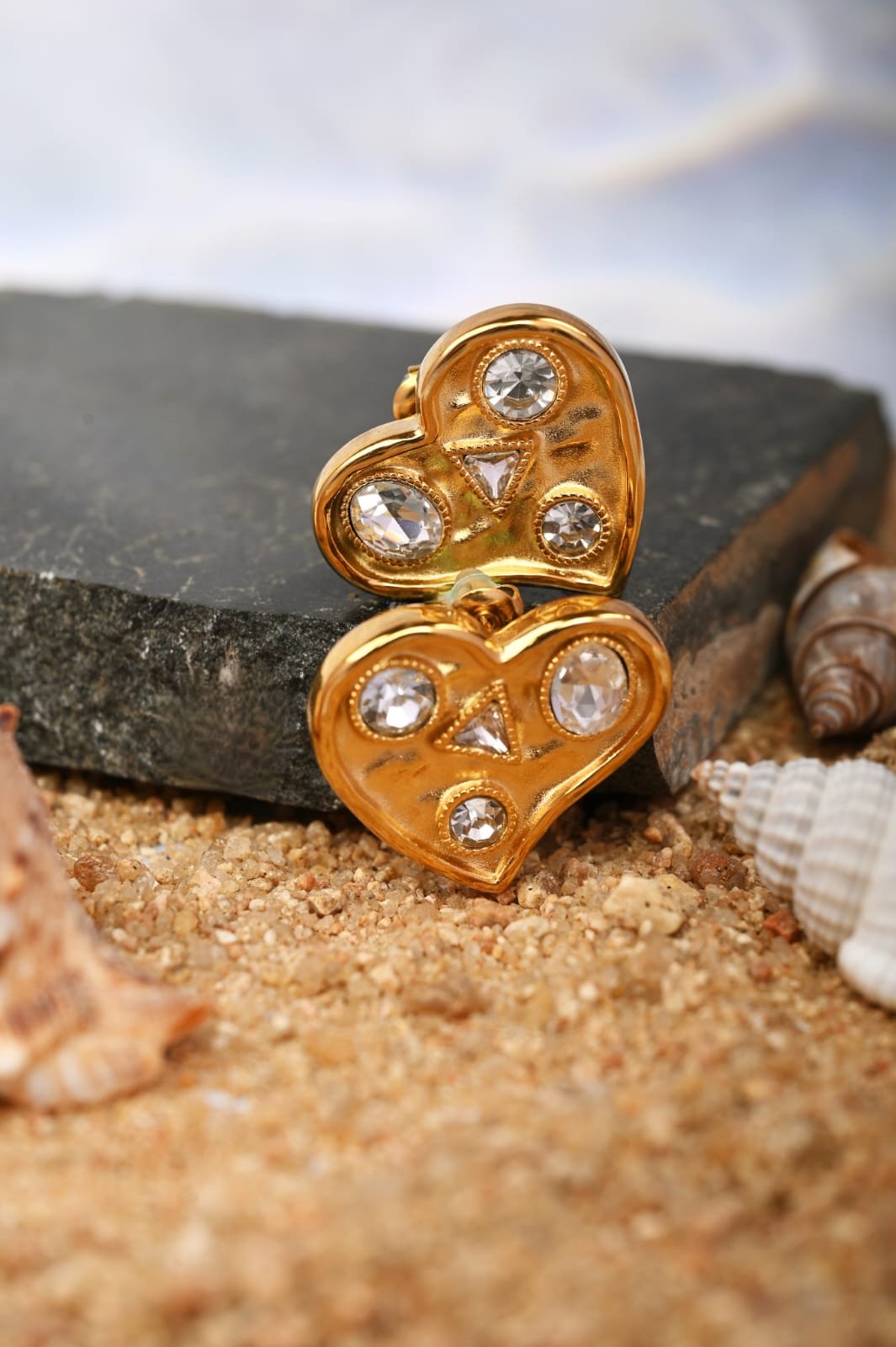 double take hearts Double Take Hearts Earring - Image 1
