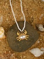 Golden Crab Necklace - Image 2